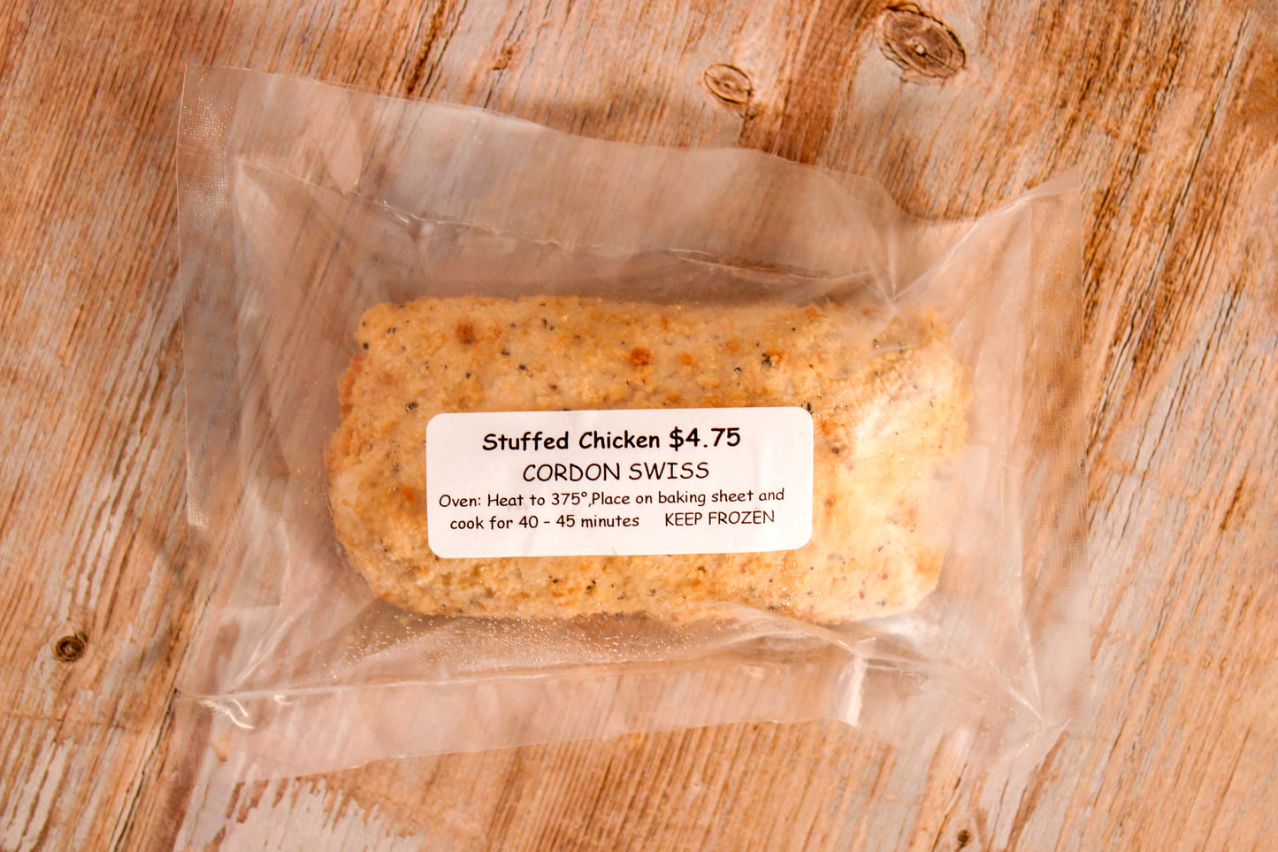 Stuffed Chicken Cordon Swiss