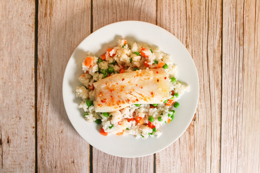 Haddock & Rice with Vegetables